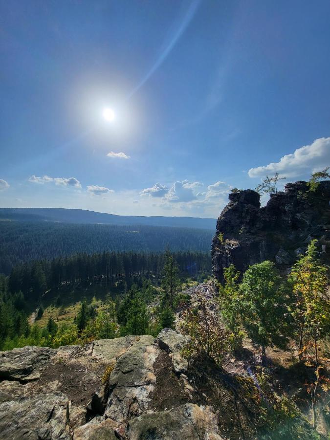 Ferienwohnung U Zlate Brizy Krusne Hory - Erzgebirge Horní Blatná Exterior foto